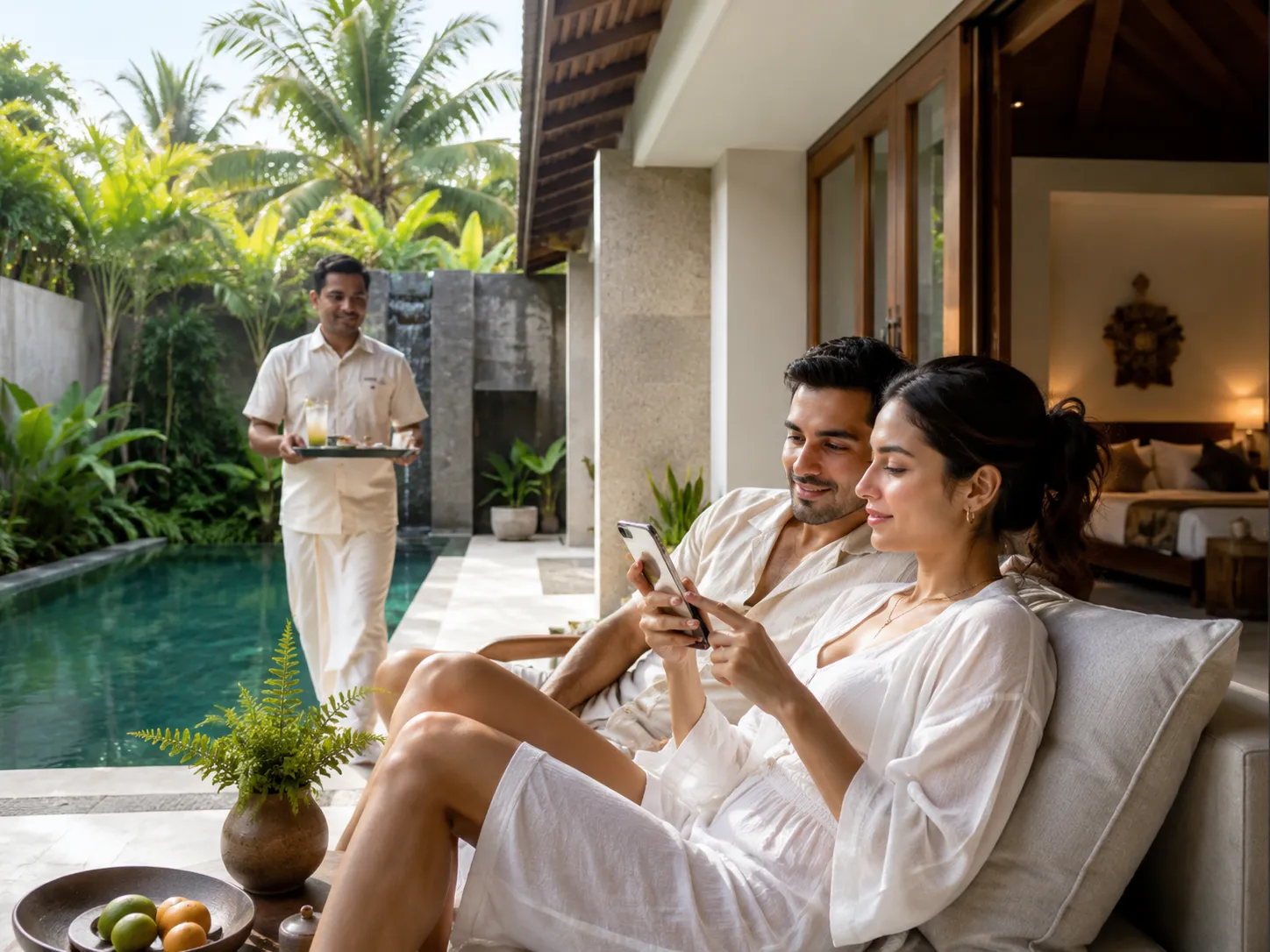 Boutique villas digital ordering