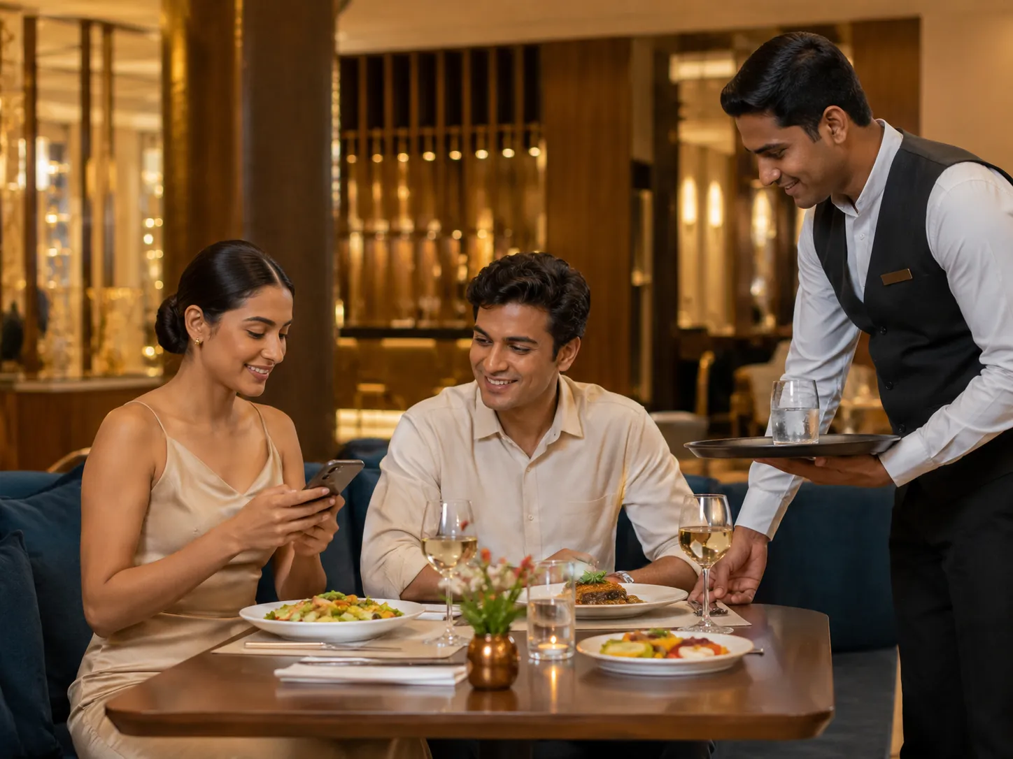 Hotel restaurants digital menu