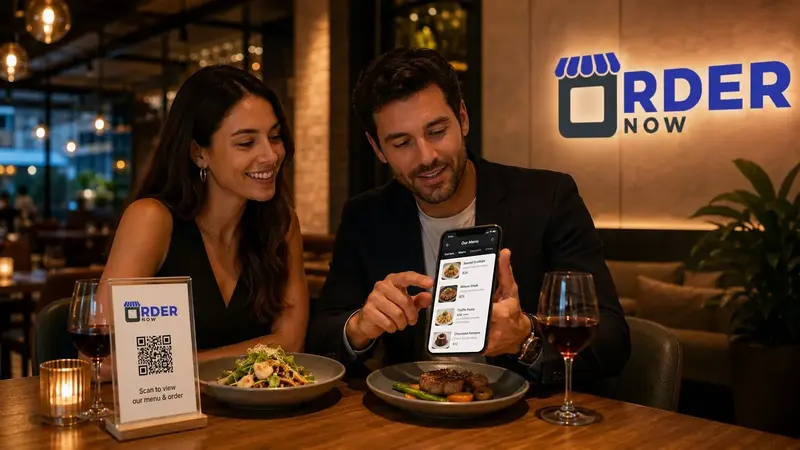 A PDF menu can reproduce a printed layout online, but it usually forces mobile guests to zoom and scroll