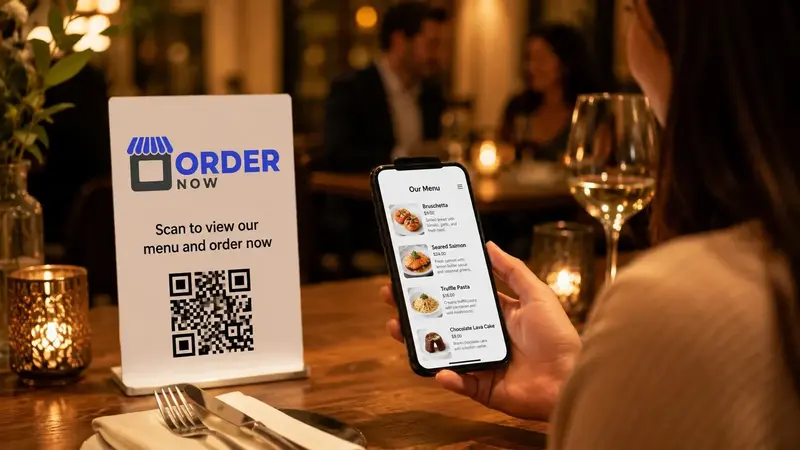 Printed menus can strengthen physical presentation but become difficult to maintain when menu information changes frequently