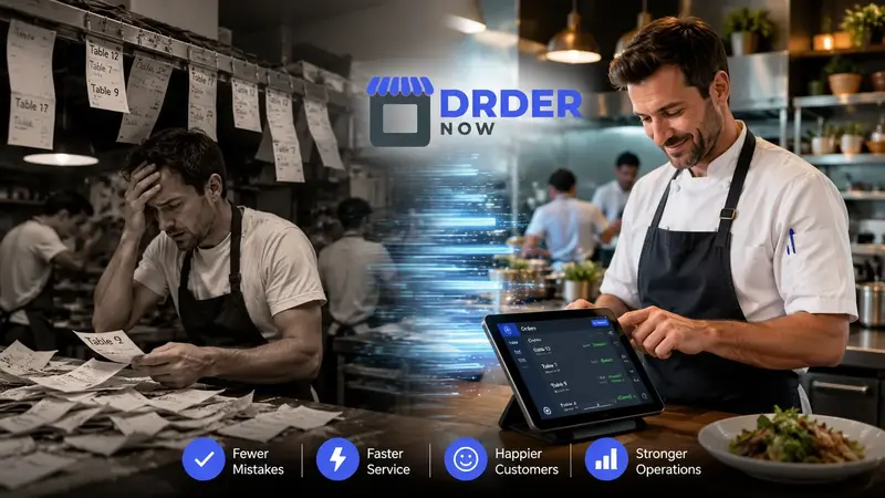 Table-specific codes can attach location context to the order while reducing manual table-number entry