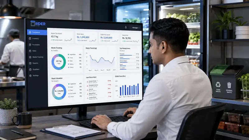 Specific waste and adjustment reasons make stock variance more useful for operational improvement