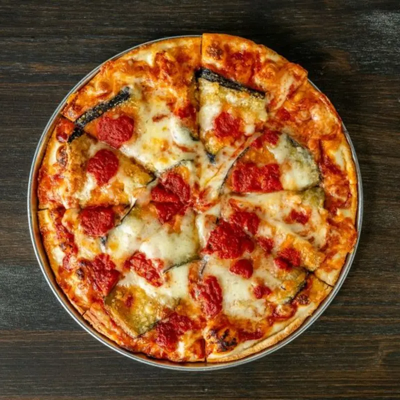 Eggplant Pizza