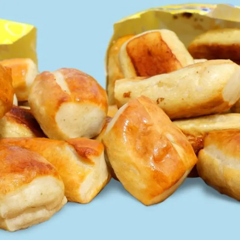 Wetzel's Bitz with Butter and Salt at Wetzel's Pretzels S-880 Macy's Queen Center Mall | Toast