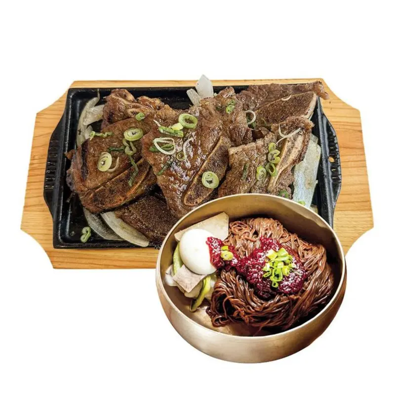 Beef LA Galbi Combo Set at Kuku Korean Cuisine - Forest Hills | Toast