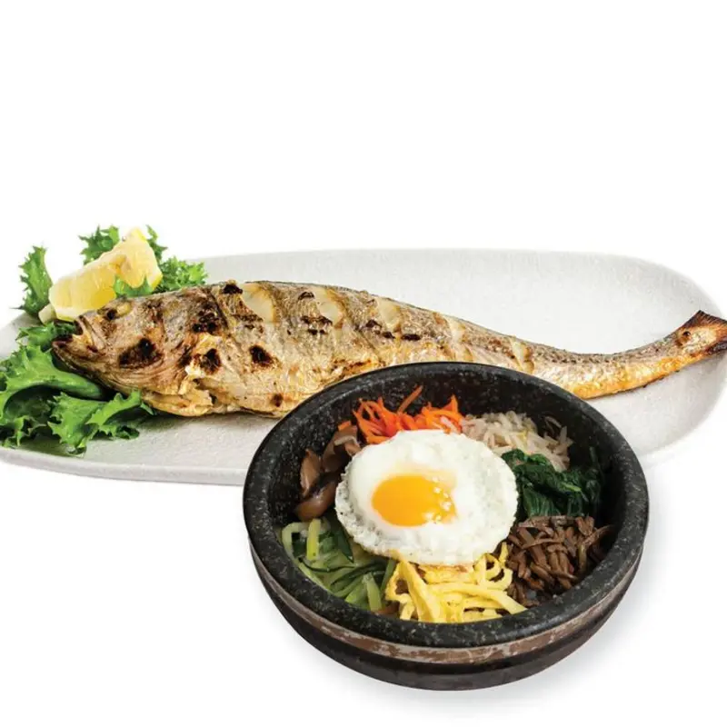 Grill Croaker Combo Set at Kuku Korean Cuisine - Forest Hills | Toast