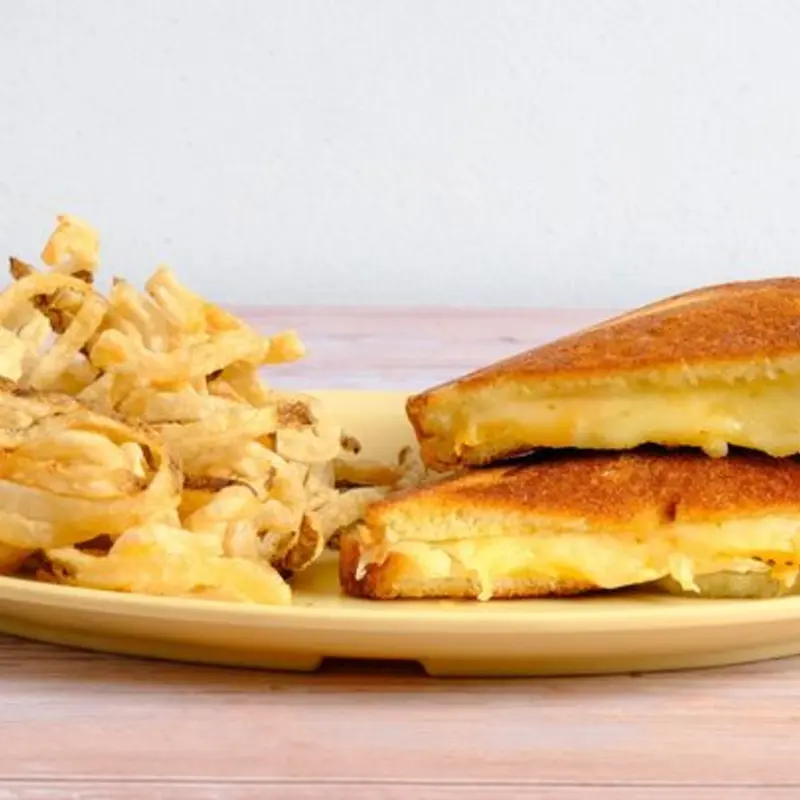 Grilled Four Cheese at Wings Plus Sample Road