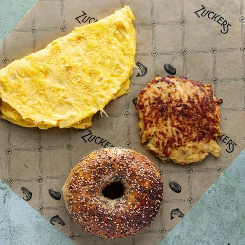 Create Your Own Omelette at Zucker's Bagels & Smoked Fish - Fulton