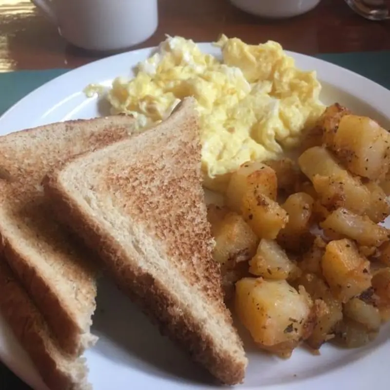 2 Eggs, Toast & Side