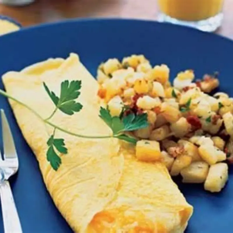 Cheese Omelet at Edison Lunch Box