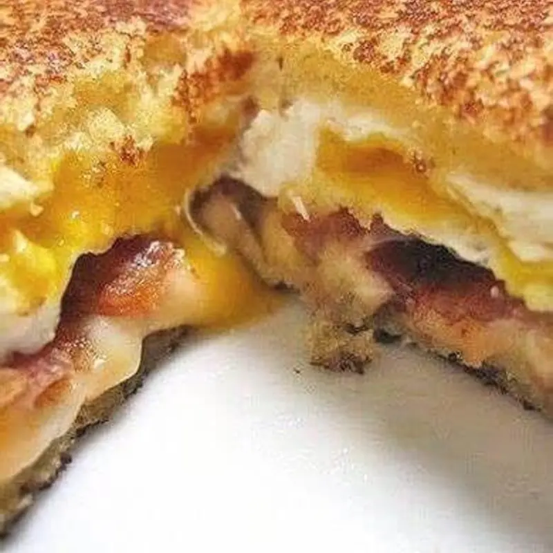 Grilled Cheese with Bacon at Edison Lunch Box