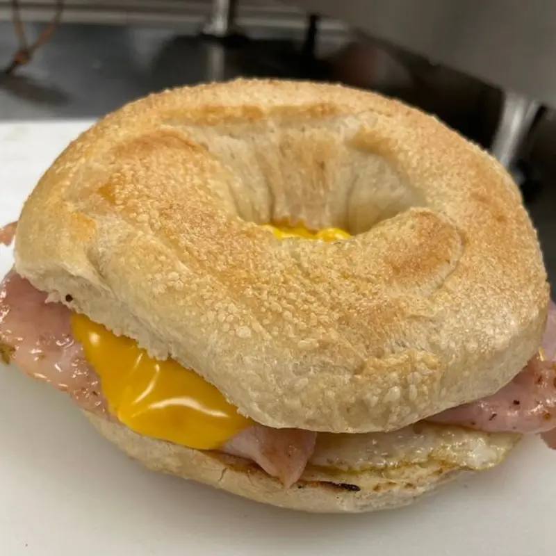 Ham Egg & Cheese Sandwich at Edison Lunch Box
