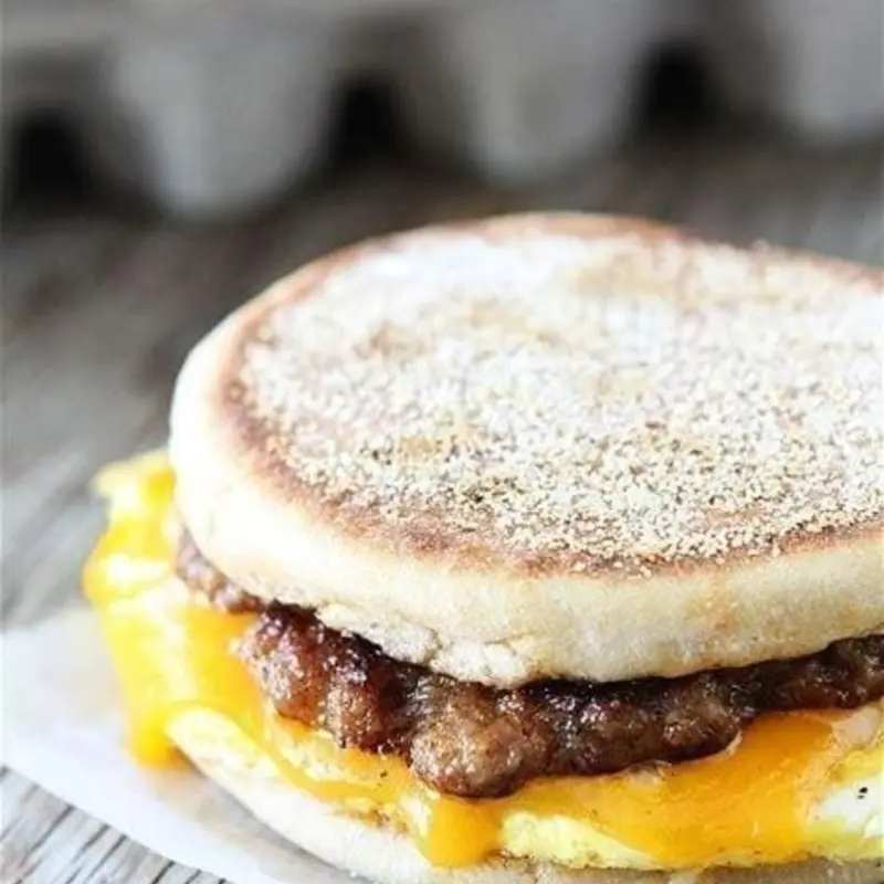 Sausage Egg & Cheese Sandwich at Edison Lunch Box
