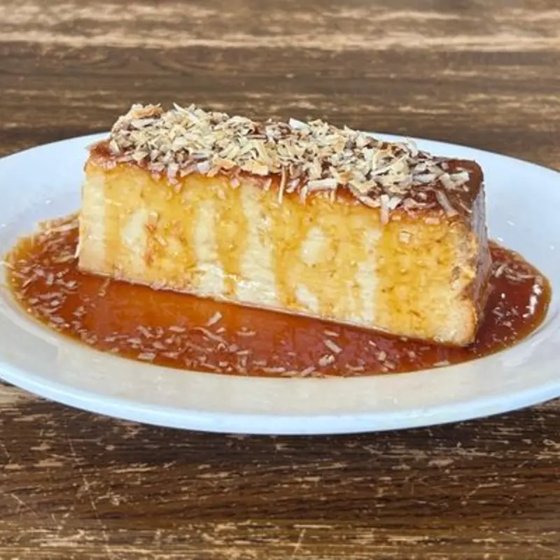 Coconut Flan at Havana Harry's