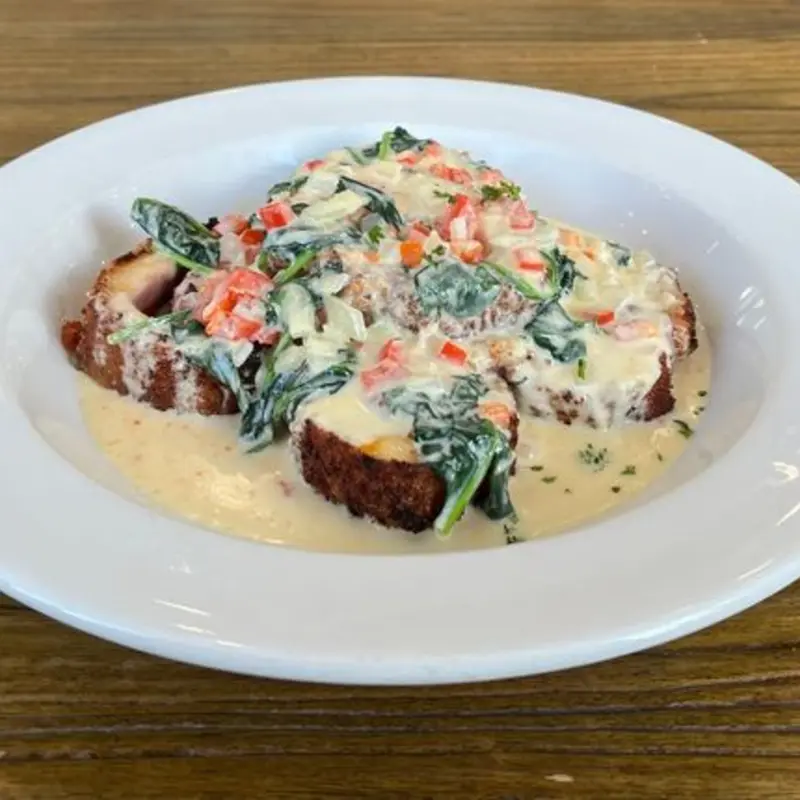 Creamy Spinach Stuffed Chicken