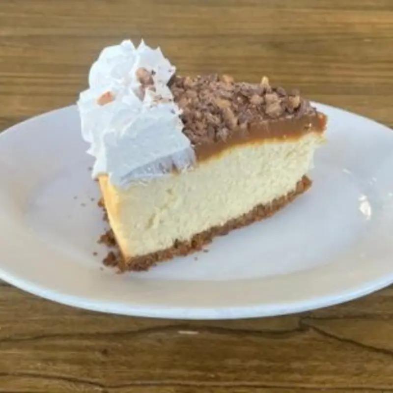 Flan Cheesecake at Havana Harry's