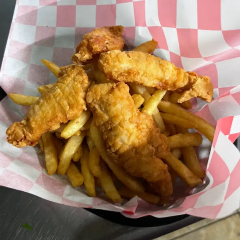 Chicken FIngers (3pcs) Kids at Los Bravos Restaurant Lexington
