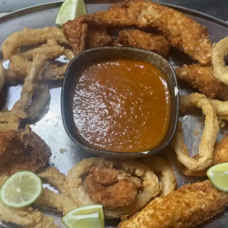 Fried Seafood LBL at Los Bravos Restaurant Lexington