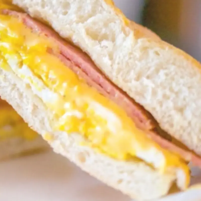 Ham Egg Cheese On Roll at Los Bravos Restaurant Lexington