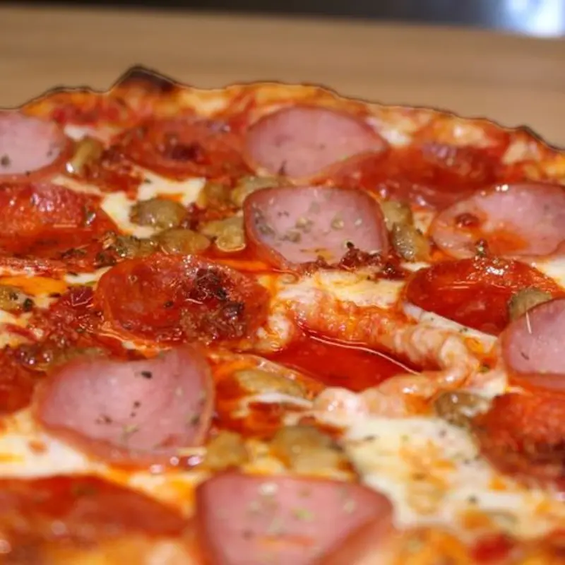 10" Meat Lovers at Stefano's Pizza Express