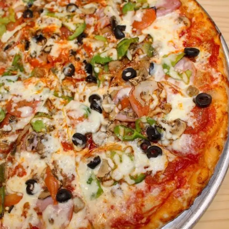 10" Supreme at Stefano's Pizza Express