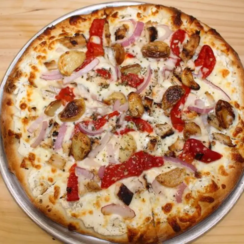 10" White Pizza