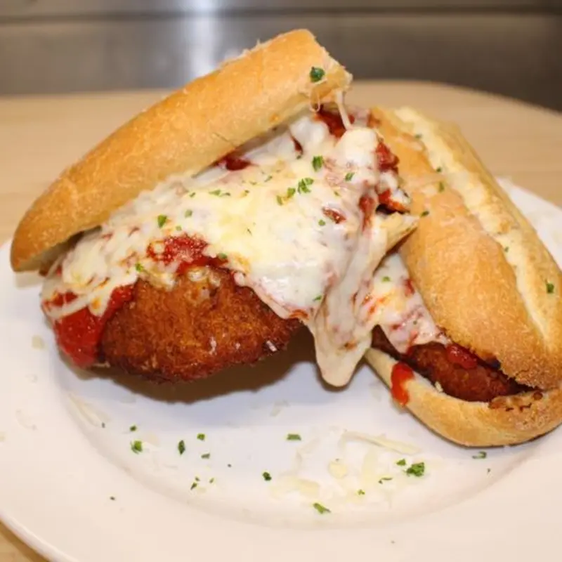Chicken Parmigiana (Sandwich) at Stefano's Pizza Express