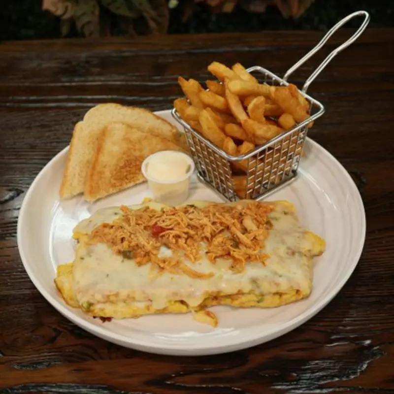 Chicken Party Omelet