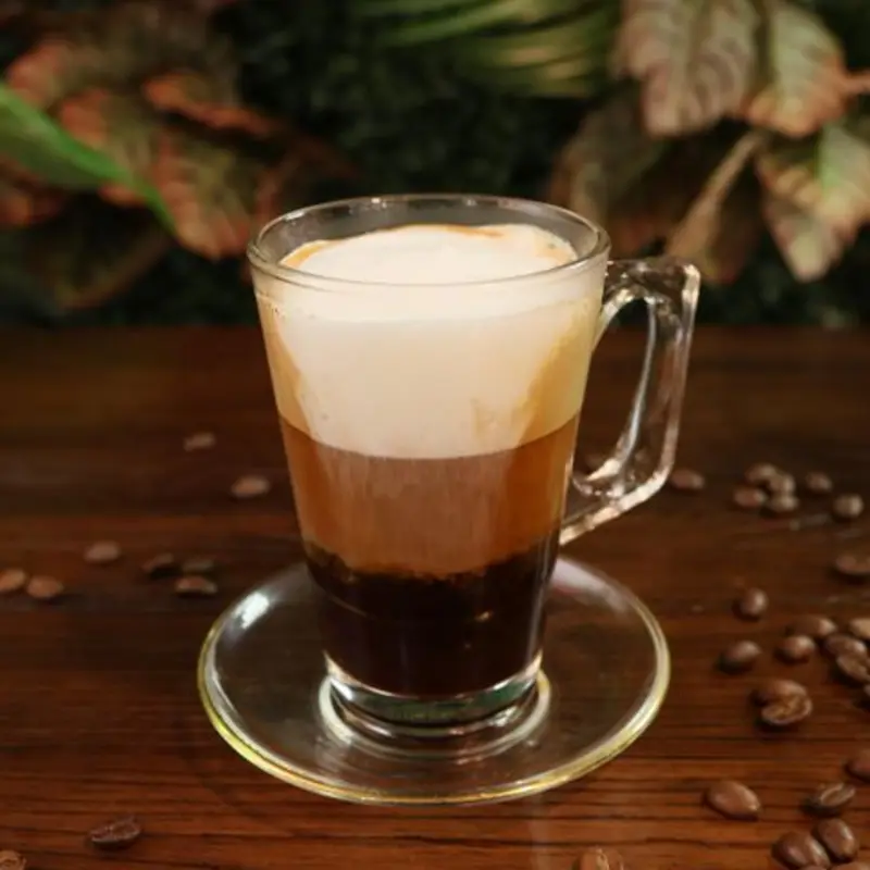 Double Cortado at Garden Cafe & Bistro