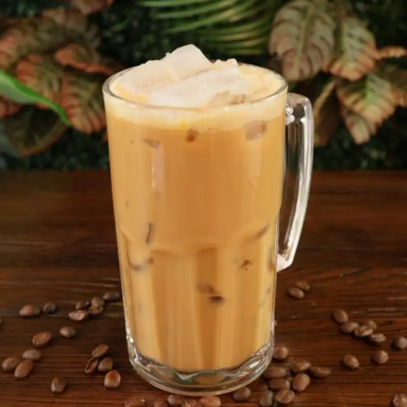 Iced Latte at Garden Cafe & Bistro