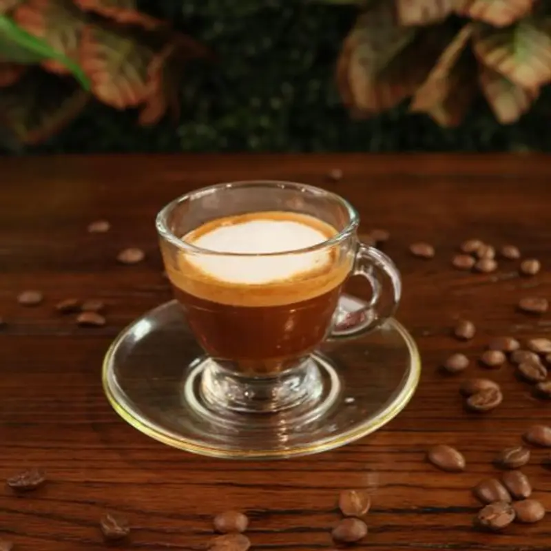 Macchiato Cortadito at Garden Cafe & Bistro