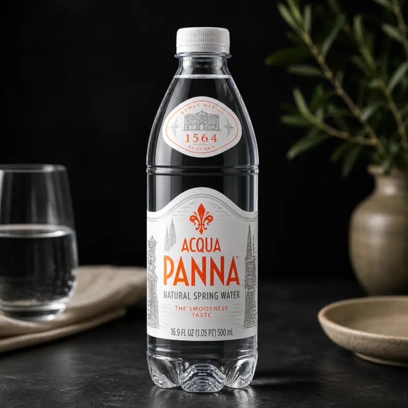 Acqua Panna Natural Spring Water (16.9 Fl. Oz./500 ml) at Rock 'N' Grill Authentic Indian Cuisine
