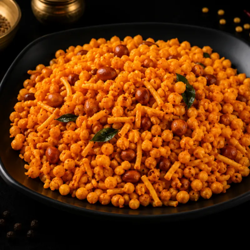 Fresh Boondhi Mixture at Rock 'N' Grill Authentic Indian Cuisine