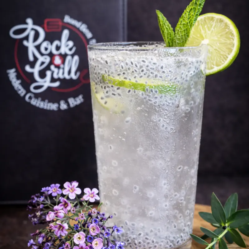 Fresh Lemonade at Rock 'N' Grill Authentic Indian Cuisine