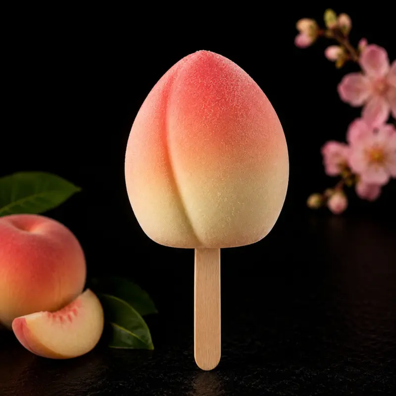 Peach Paradise Ice Cream (1 pc) at Rock 'N' Grill Authentic Indian Cuisine