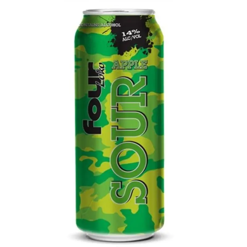 Four Loko Sour Apple Malt Liquor - Beer - 24oz Can at Tortilleria Y Taqueria La Bamba 1232 N Tamiami Trl SUITES 11-8 | Toast