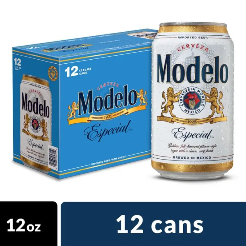 Modelo Especial is a popular Mexican lager known for its crisp, light taste and smooth finish. This 32-ounce bottle is perfect for sharing with friends or enjoying on a sunny afternoon. at Tortilleria Y Taqueria La Bamba 1232 N Tamiami Trl SUITES 11-8 | Toast