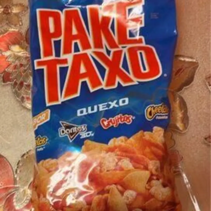 The "Pake Taxo Quexo Zeag" sounds like a fun and unique snack blend, perfect for adding a bit of adventure to your snack time. Combining flavors that are both intriguing and satisfying, it's a tasty treat that you might enjoy with friends or on a road trip. at Tortilleria Y Taqueria La Bamba 1232 N Tamiami Trl SUITES 11-8 | Toast