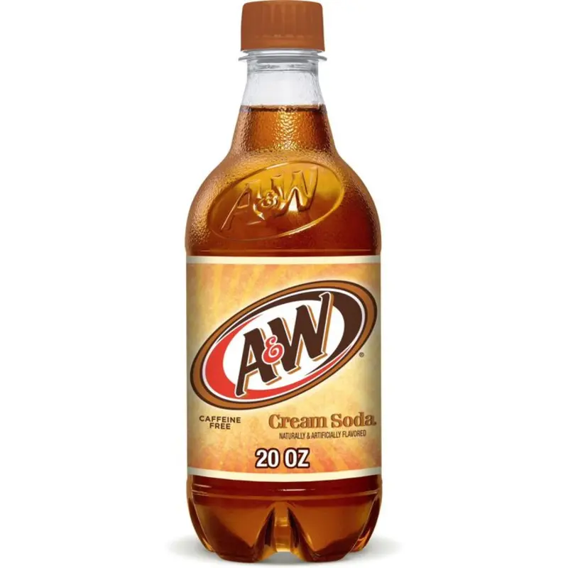 A&W Cream Soda 20oz