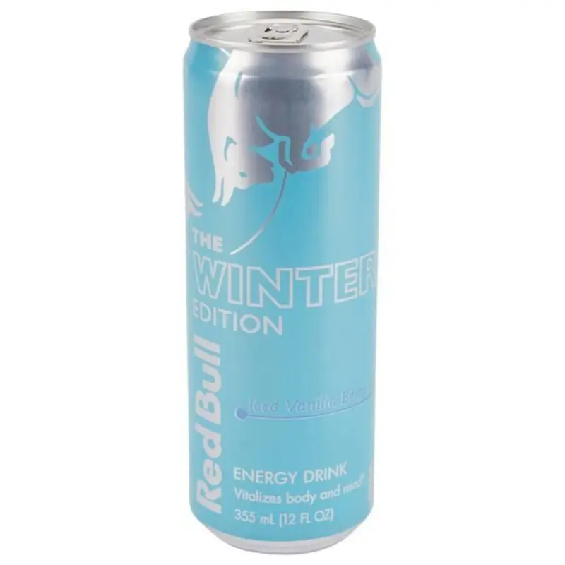 Red Bull Iced Edition Energy Drink Iced Vanilla Berry, 114mg Caffeine, Taurine & B Vitamins