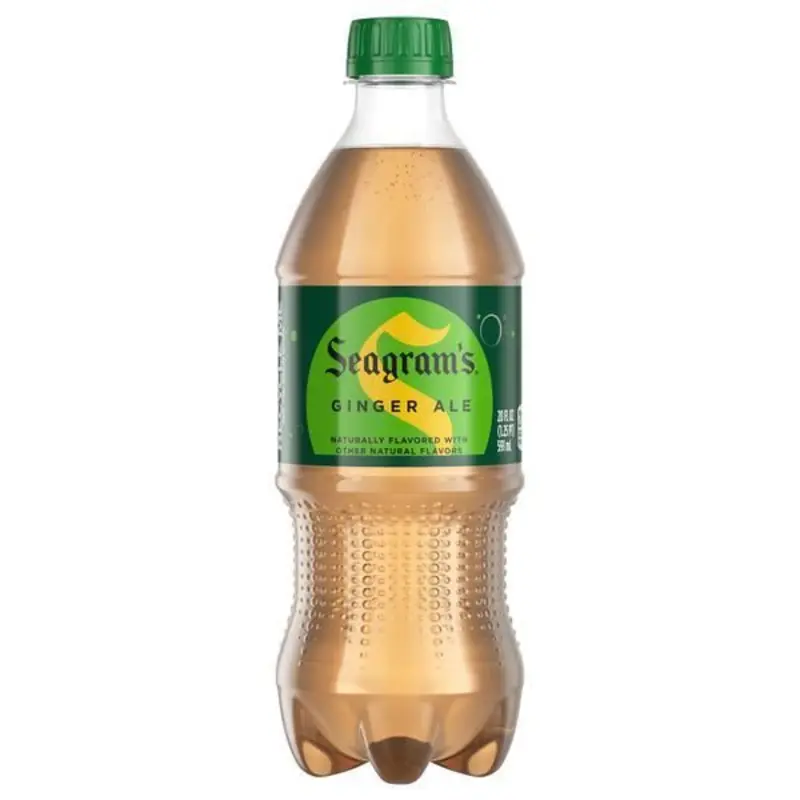 Seagram's Ginger Ale is a classic, crisp ginger-flavored soda that's perfect for any occasion. This 20 fl oz bottle is just the right size for enjoying on the go or sharing with a friend. at RedBone's #2 Dunbar #2 Dunbar | Toast