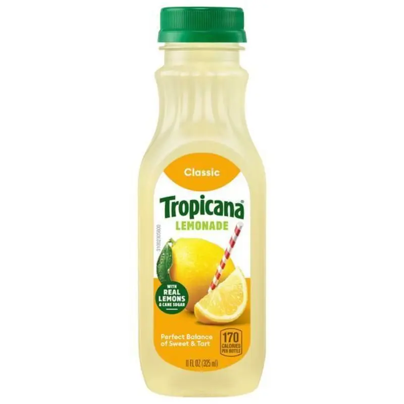 Tropicana Lemonade is a refreshing drink made from real lemons, perfect for a hot day. Keep it chilled in the fridge for a tangy and satisfying thirst-quencher anytime. at RedBone's #2 Dunbar #2 Dunbar | Toast