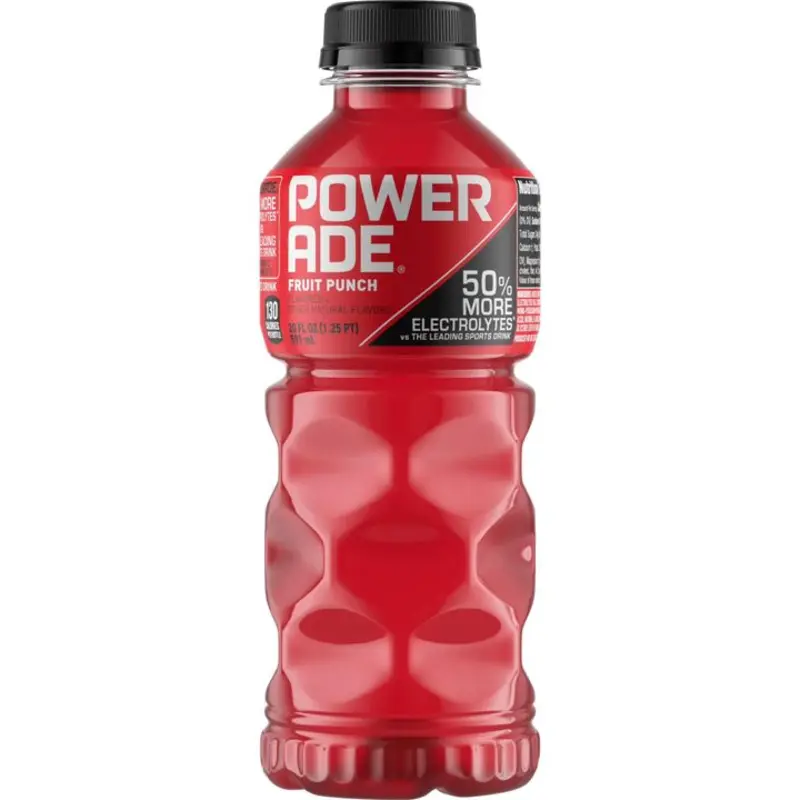 Powerade® Red Fruit Punch Sports Drink Bottle 20oz at RedBone's OPS OPs | Toast