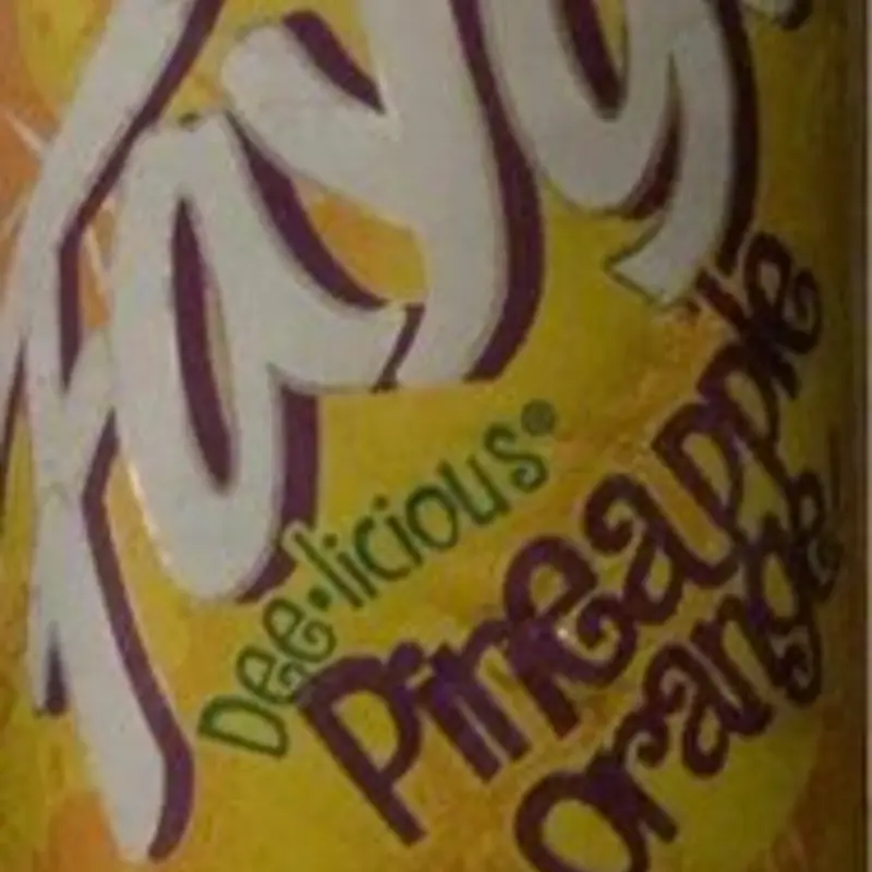 Faygo Pineapple Orange is a refreshing soda that combines the sweet and tangy flavors of pineapple and orange. It's a great drink to enjoy chilled on a hot day or to add a tropical twist to your favorite mixers. at RedBone's #1 Downtown #1 Downtown | Toast
