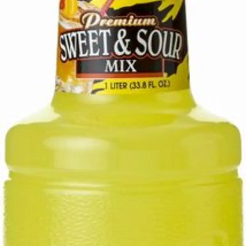 Finest Call Sweet & Sour is a cocktail mixer that's perfect for making drinks like whiskey sours and margaritas. It's a convenient way to add a tangy and sweet flavor balance to your homemade cocktails.