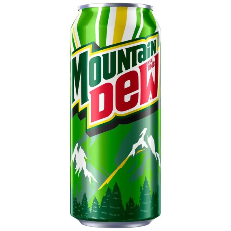 Mtn Dew Soda Original - 16 Fl. Oz. at RedBone's #1 Downtown #1 Downtown | Toast