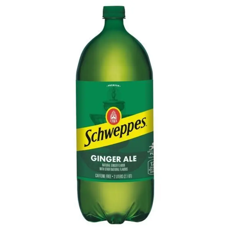 Schweppes Ginger Ale, Caffeine Free 2L at RedBone's #1 Downtown #1 Downtown | Toast