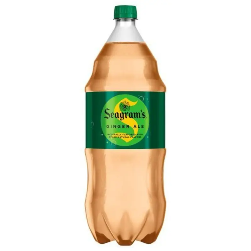 Seagram's Ginger Ale is a refreshing and caffeine-free soda that's perfect for any time of day. It offers a crisp, slightly spicy flavor that's great on its own or as a mixer in your favorite drinks. at RedBone's #1 Downtown #1 Downtown | Toast