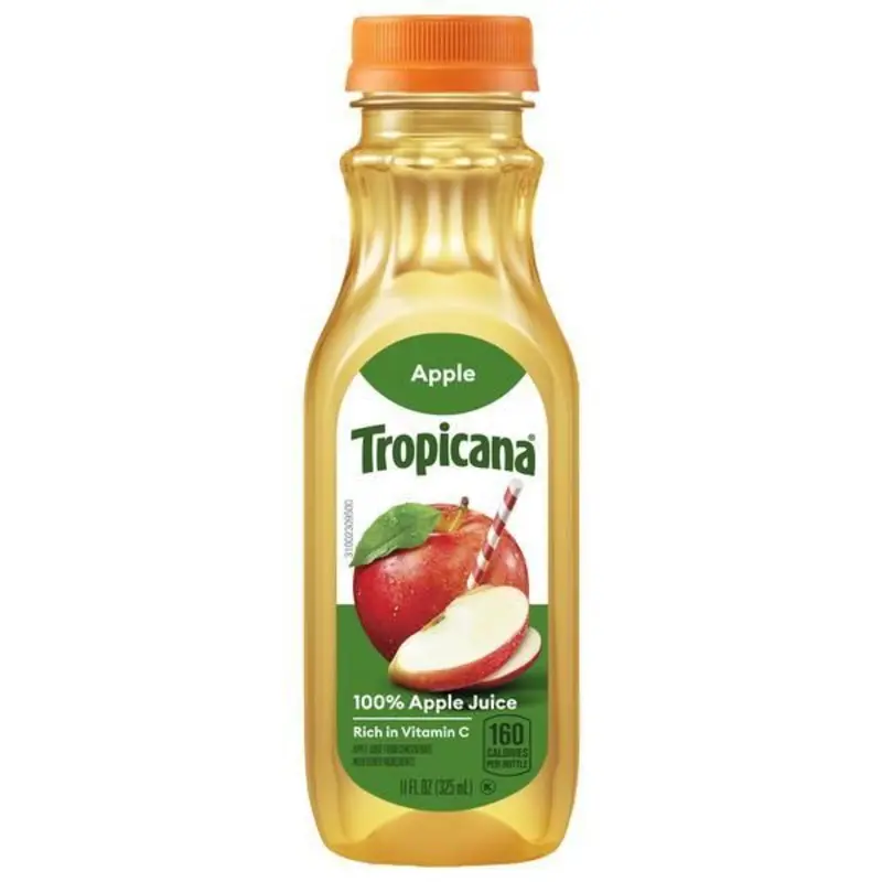 Tropicana Pure Premium Orchard Style Apple Juice is a refreshing beverage made from ripe apples, perfect for any time you want a crisp and natural apple flavor. This juice is an easy choice for breakfast or a tasty snack accompaniment. at RedBone's #1 Downtown #1 Downtown | Toast
