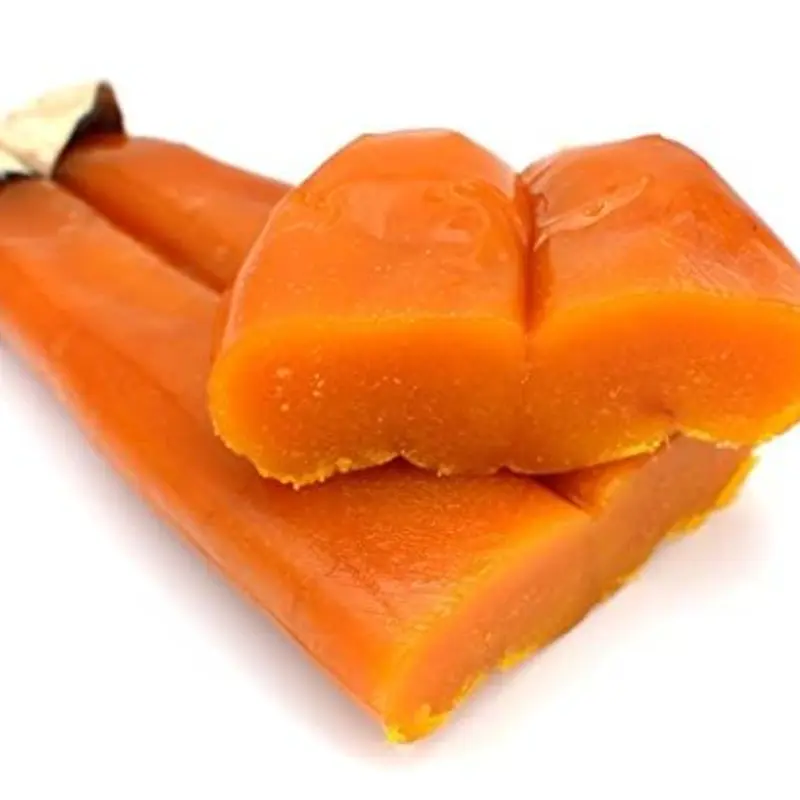 Bottarga is a delicacy of salted, cured fish roe pouch, typically of the grey mullet or the bluefin tuna (bottarga di tonno). The best-known version is produced around the Mediterranean; similar foods are the Japanese karasumi and Taiwanese wuyutsu, which is softer, and Korean eoran, from mullet or freshwater drum. It has many names and is prepared in various ways.